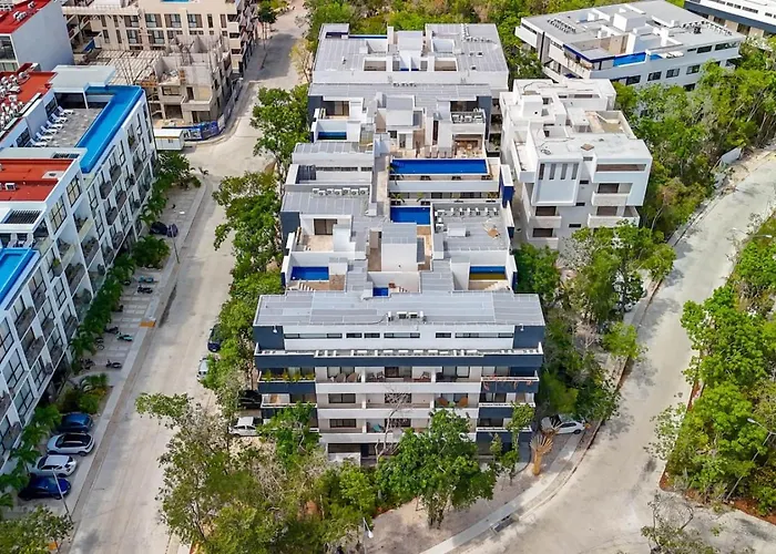King With Private Balcony, Gym, Rooftop Pool Tulum